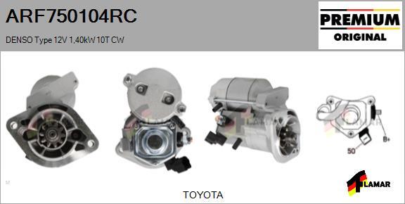 FLAMAR ARF750104RC - Стартер vvparts.bg