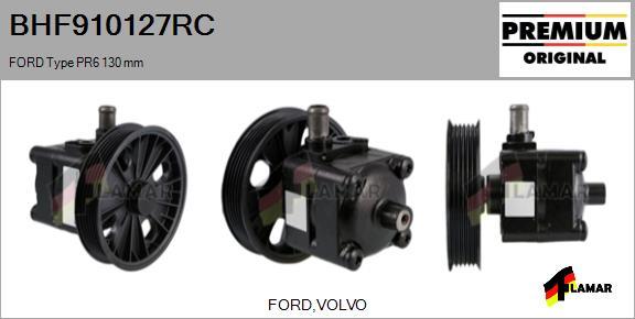 FLAMAR BHF910127RC - Хидравлична помпа, кормилно управление vvparts.bg