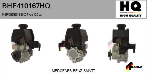FLAMAR BHF410167HQ - Хидравлична помпа, кормилно управление vvparts.bg