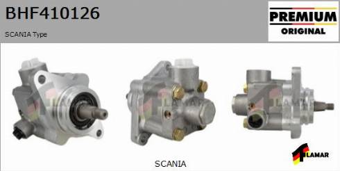 FLAMAR BHF410126
 - Хидравлична помпа, кормилно управление vvparts.bg