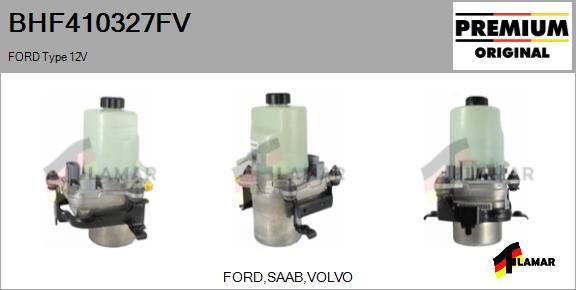 FLAMAR BHF410327FV - Хидравлична помпа, кормилно управление vvparts.bg
