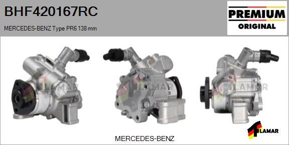 FLAMAR BHF420167RC - Хидравлична помпа, кормилно управление vvparts.bg