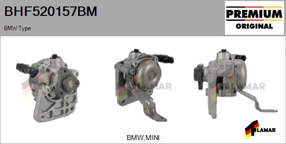 FLAMAR BHF520157BM - Хидравлична помпа, кормилно управление vvparts.bg