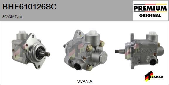 FLAMAR BHF610126SC - Хидравлична помпа, кормилно управление vvparts.bg