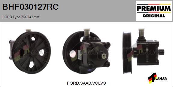 FLAMAR BHF030127RC - Хидравлична помпа, кормилно управление vvparts.bg