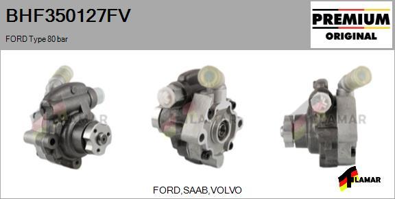 FLAMAR BHF350127FV - Хидравлична помпа, кормилно управление vvparts.bg