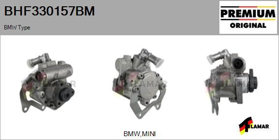 FLAMAR BHF330157BM - Хидравлична помпа, кормилно управление vvparts.bg