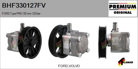 FLAMAR BHF330127FV - Хидравлична помпа, кормилно управление vvparts.bg