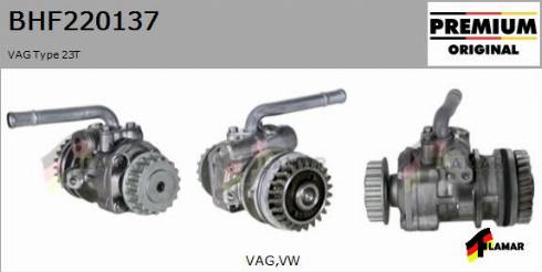 FLAMAR BHF220137
 - Хидравлична помпа, кормилно управление vvparts.bg