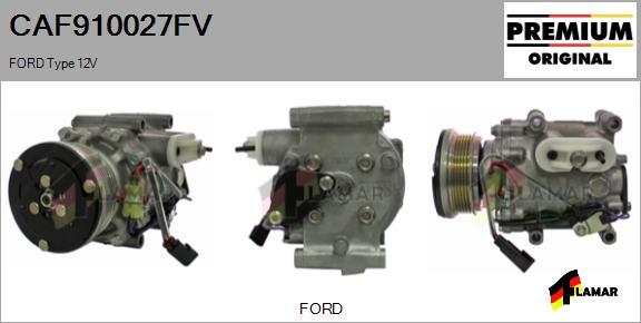 FLAMAR CAF910027FV - Компресор, климатизация vvparts.bg