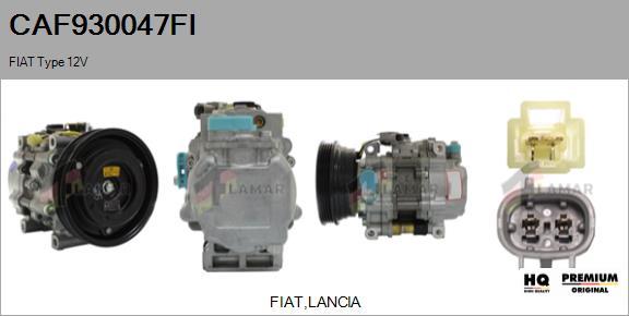 FLAMAR CAF930047FI - Компресор, климатизация vvparts.bg