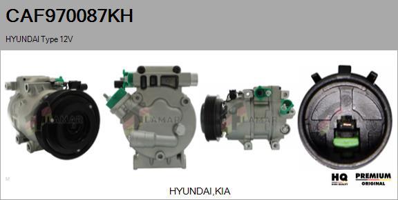 FLAMAR CAF970087KH - Компресор, климатизация vvparts.bg