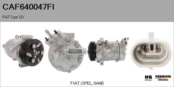 FLAMAR CAF640047FI - Компресор, климатизация vvparts.bg