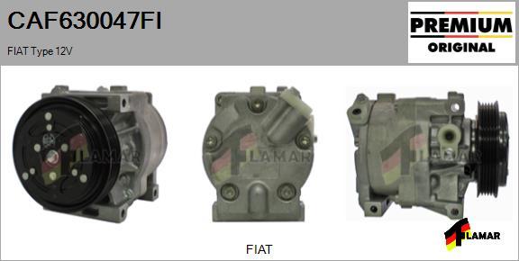 FLAMAR CAF630047FI - Компресор, климатизация vvparts.bg