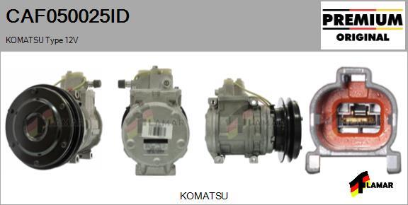 FLAMAR CAF050025ID - Компресор, климатизация vvparts.bg