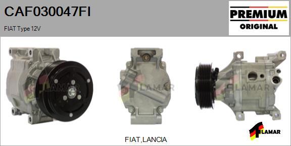 FLAMAR CAF030047FI - Компресор, климатизация vvparts.bg