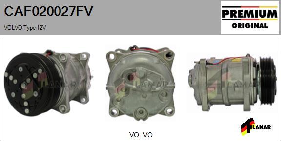 FLAMAR CAF020027FV - Компресор, климатизация vvparts.bg