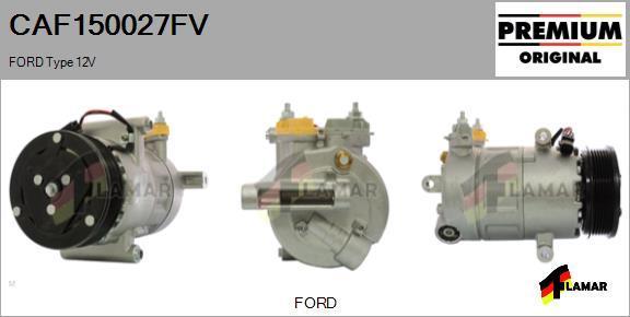 FLAMAR CAF150027FV - Компресор, климатизация vvparts.bg