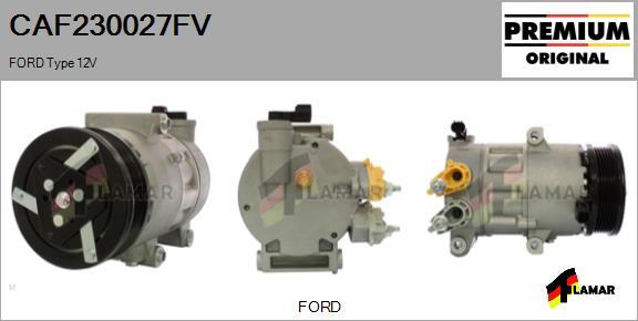 FLAMAR CAF230027FV - Компресор, климатизация vvparts.bg