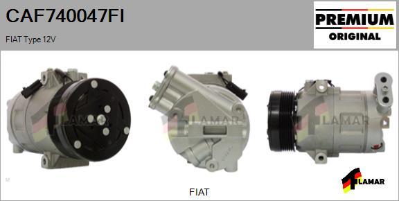 FLAMAR CAF740047FI - Компресор, климатизация vvparts.bg