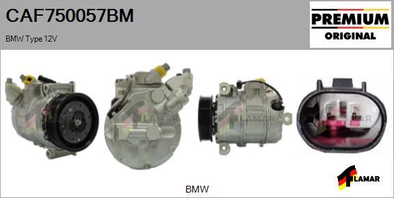 FLAMAR CAF750057BM - Компресор, климатизация vvparts.bg