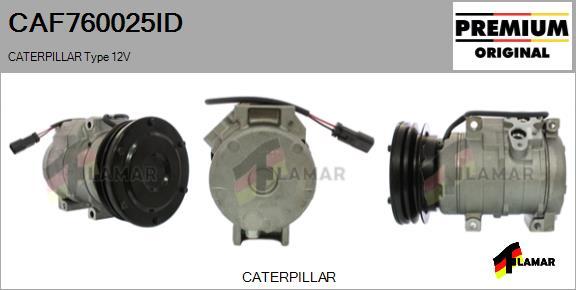 FLAMAR CAF760025ID - Компресор, климатизация vvparts.bg