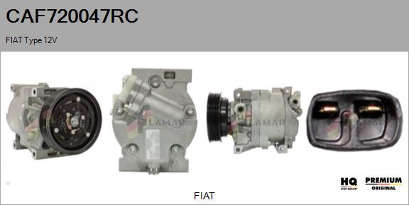 FLAMAR CAF720047RC - Компресор, климатизация vvparts.bg