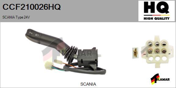 FLAMAR CCF210026HQ
 - Превключвател на кормилната колона vvparts.bg