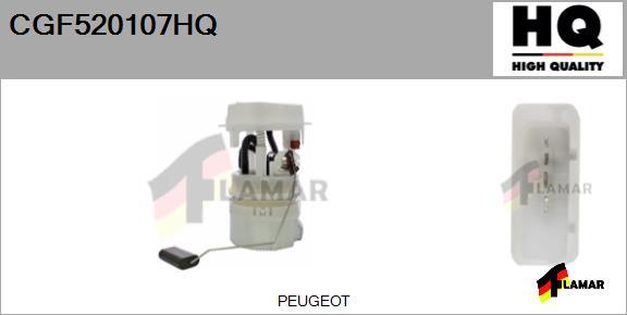 FLAMAR CGF520107HQ - Горивопроводен модул (горивна помпа+сонда) vvparts.bg