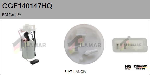 FLAMAR CGF140147HQ - Горивопроводен модул (горивна помпа+сонда) vvparts.bg
