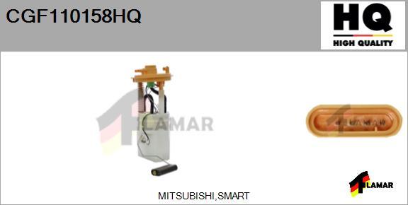 FLAMAR CGF110158HQ - Горивопроводен модул (горивна помпа+сонда) vvparts.bg