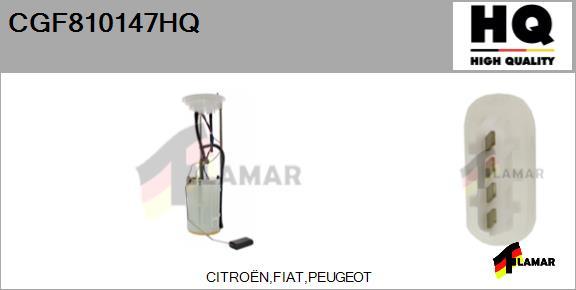 FLAMAR CGF810147HQ - Горивопроводен модул (горивна помпа+сонда) vvparts.bg