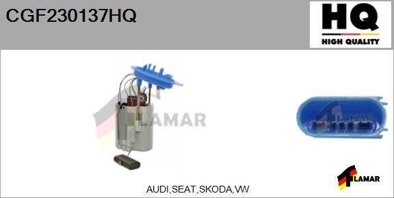 FLAMAR CGF230137HQ - Горивопроводен модул (горивна помпа+сонда) vvparts.bg