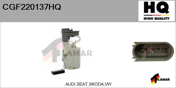 FLAMAR CGF220137HQ - Горивопроводен модул (горивна помпа+сонда) vvparts.bg