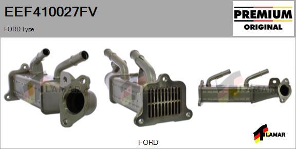 FLAMAR EEF410027FV - Охладител, ЕГР система vvparts.bg