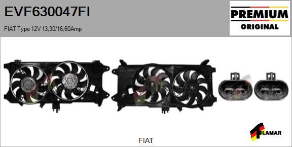 FLAMAR EVF630047FI - Електромотор, вентилатор на радиатора vvparts.bg