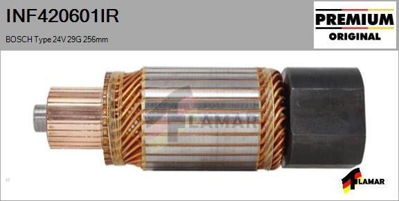 FLAMAR INF420601IR - Ротор, стартер vvparts.bg