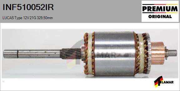 FLAMAR INF510052IR - Ротор, стартер vvparts.bg