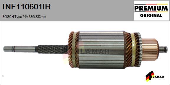 FLAMAR INF110601IR - Ротор, стартер vvparts.bg