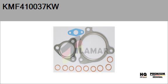 FLAMAR KMF410037KW - Монтажен комплект, турбина vvparts.bg