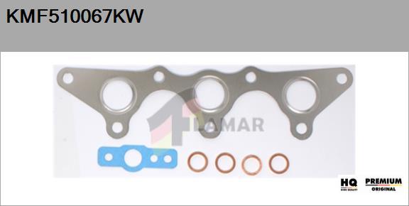 FLAMAR KMF510067KW - Монтажен комплект, турбина vvparts.bg