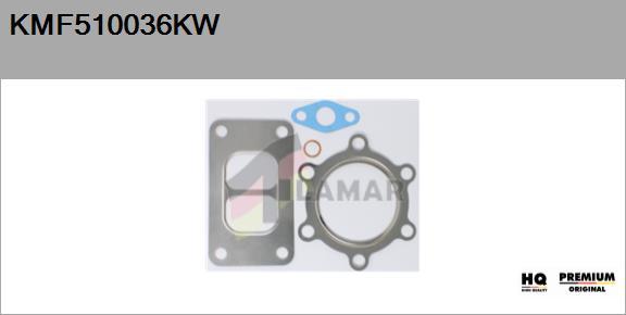 FLAMAR KMF510036KW - Монтажен комплект, турбина vvparts.bg