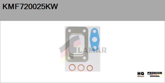 FLAMAR KMF720025KW - Монтажен комплект, турбина vvparts.bg