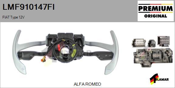 FLAMAR LMF910147FI
 - Превключвател на кормилната колона vvparts.bg