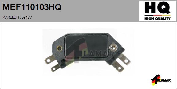 FLAMAR MEF110103HQ - Включващо устройство (комутатор), запалителна система vvparts.bg