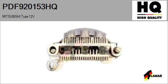 FLAMAR PDF920153HQ - Изправител, генератор vvparts.bg