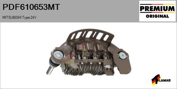FLAMAR PDF610653MT - Изправител, генератор vvparts.bg