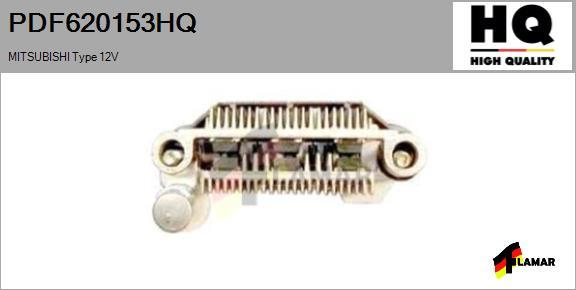 FLAMAR PDF620153HQ - Изправител, генератор vvparts.bg