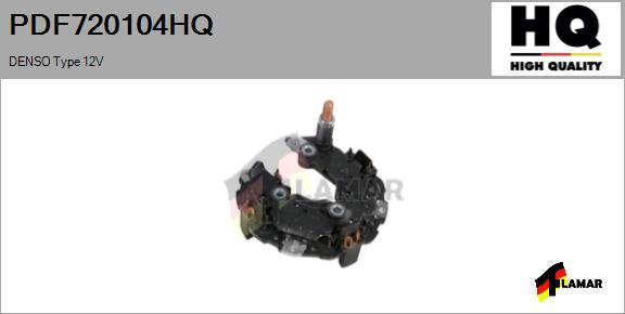 FLAMAR PDF720104HQ - Изправител, генератор vvparts.bg