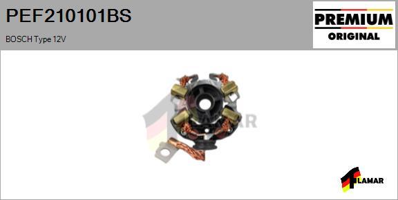 FLAMAR PEF210101BS - Държач, карбонови четки vvparts.bg